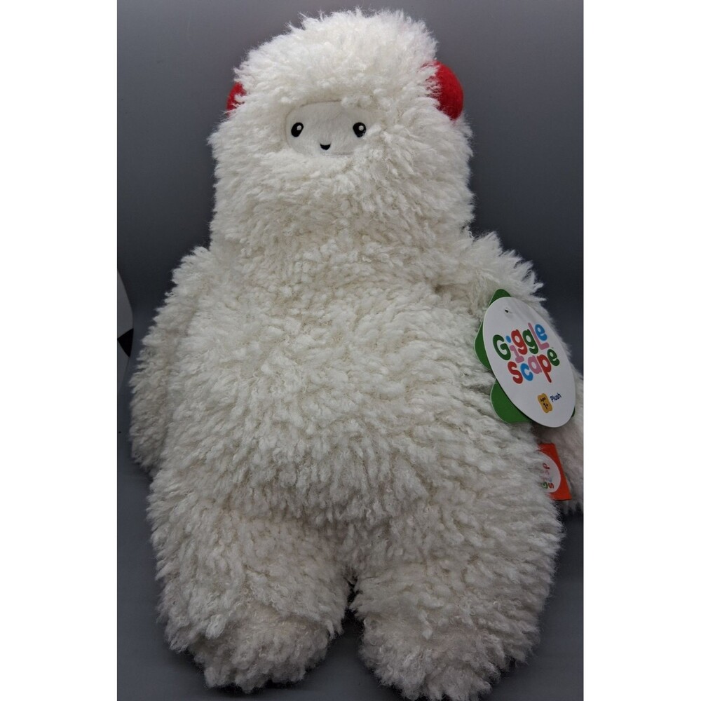 Gigglescape Target Yeti w Ear Muffs Stuffed Animal Plush Tags Winter Christmas